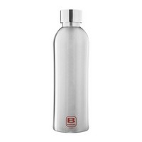 photo B Bottles Twin - Steel Brushed - 800 ml - Double wall thermal bottle in 18/10 stainless steel 1